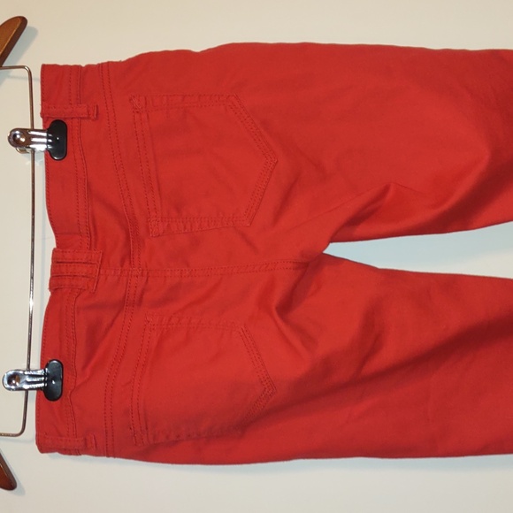 Missimo Skinny Jeans Juniors Size 7 Fit 6 Red Orange - Picture 4 of 9